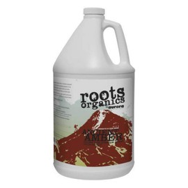 Roots Organics Ancient Amber, Organic Liquid Fertilizer, 0.1-0-0.01 NPK, 1 Gallon