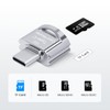 BORLTER CLAMP Micro SD Card Reader, USB C TF Card