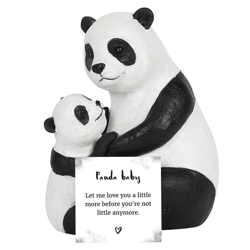 Something Different FO_67238 Figurine | Mother and Baby Panda |