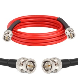 XRDS -RF 12G SDI Cable 6FT, SDI Video Cable 3G/6G/12G 75ohm RG6 BNC Cable Supports HD-SDI/3G/6G-SDI/4K for Video Security Camera SDI Converter