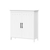 RiverRidge, White Monroe Two-Door Floor Cabinet