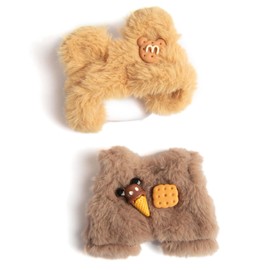 Doll Clothes(No Doll),Plush Clothes Accessories Cartoon Style Suit Animal Cosplay 2025 New Cute Set Bear