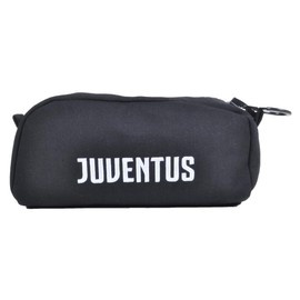 Beauty Canvas Big with Zip Large 80% PL 20% CO Jute, Black, Large Beauty Pouch with Central Pocket