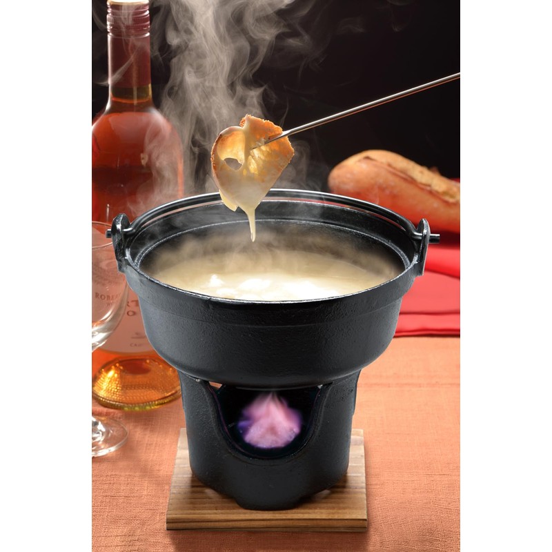 Cast Iron Burner with Plank