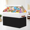 Large Toy Storage Box with Lid, Sturdy Toys Storage Chest