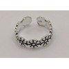 Unbranded Sterling Silver Toe Ring. Daisy Flower Ring Design. Adjustable