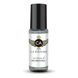 CA Perfume Impression of Inflorescence for Women Perfume Oil Floral Scent Long Lasting Perfumes for Women Travel Size Mini Perfume Sample TSA Ready Body Oil Roll-on 0.14 Fl Oz 4ml