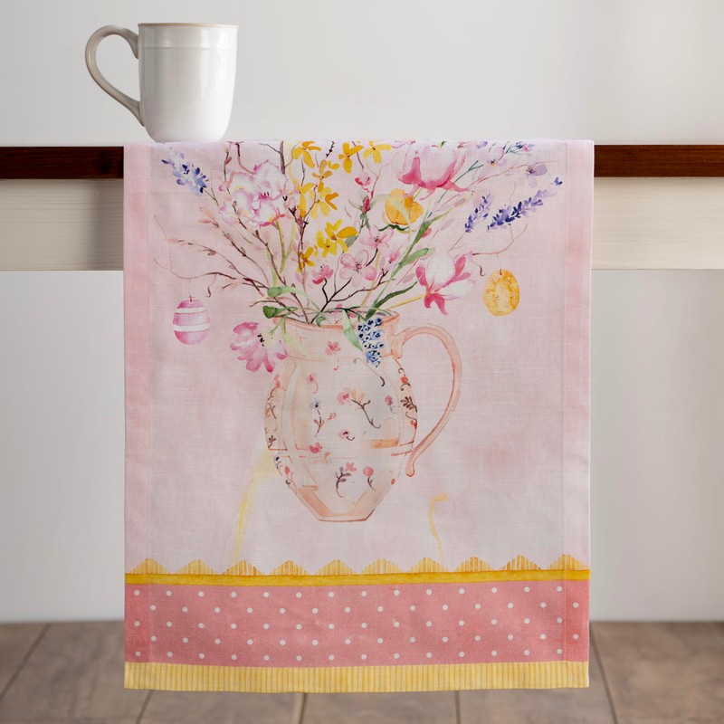Maison d' Hermine Tablerunner 100% Cotton 37cm x 230cm Table