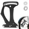 QWORK® Bicycle Spoke Tension Meter, Bicycle Spoke Calibration Tool Made