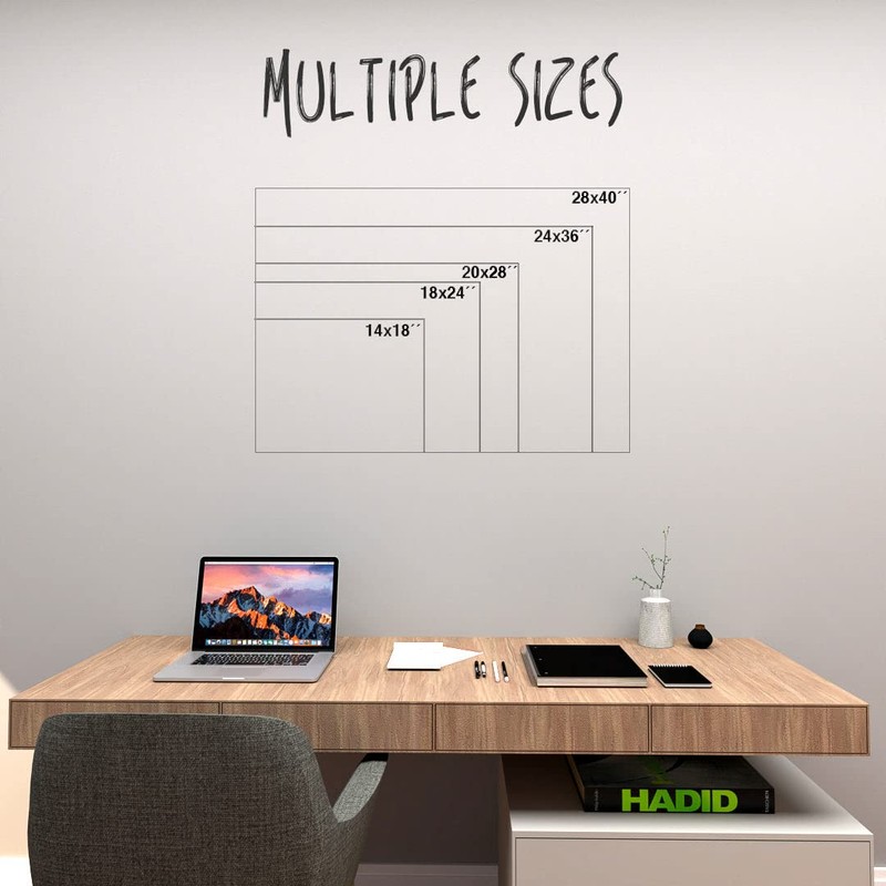 Wall Planner Acrylic Calendar Dry Erase Board Made in USA