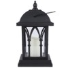 Outdoor Hanging Solar Lantern LED Candle Flame Light for Garden