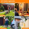 Porch Light with GFCI Outlets Built-in, Motion Sensor Dusk to