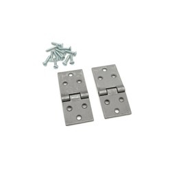 Drop Leaf Table Hinges - Large - Antique Drop Leaf Table Hinges Made from Antique Originals - 3-3/16" Long X 1-7/16" Wide - Comes with 2 Hinges and 12 Wood Screws