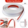 16FT RV Rain Gutter & Drip Rail - Flexible TPE