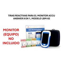 Tiras Reactivas: Acido Urico. Monitor Accu Answer Lbm-02