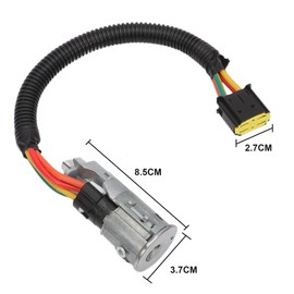 FanPaYY Ignition Barrel Switch Steering Cylinder Lock 2 Keys 7701469419 For Clio Scenic Mk2