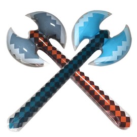 Mr. Gadget's Solutions INFLATABLE HATCHET 2 PACK – POOL PARTY BIRTHDAY PARTIES FUN NIGHTS