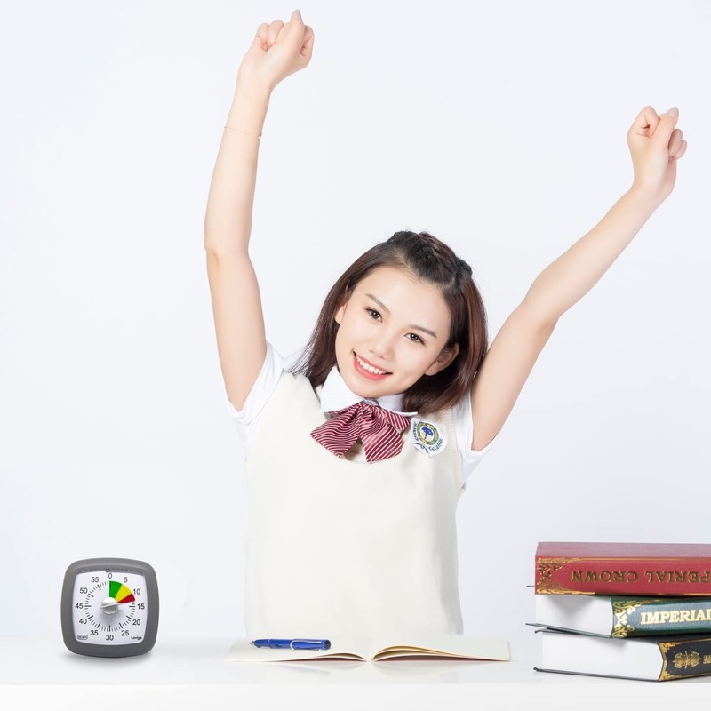 Lavigo 60 Minute Countdown Visual Timer for Adults Kitchen Cooking