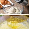 3 Pcs Hand Mixer,Stainless Steel Kitchen Mixer Handheld Attachments Set