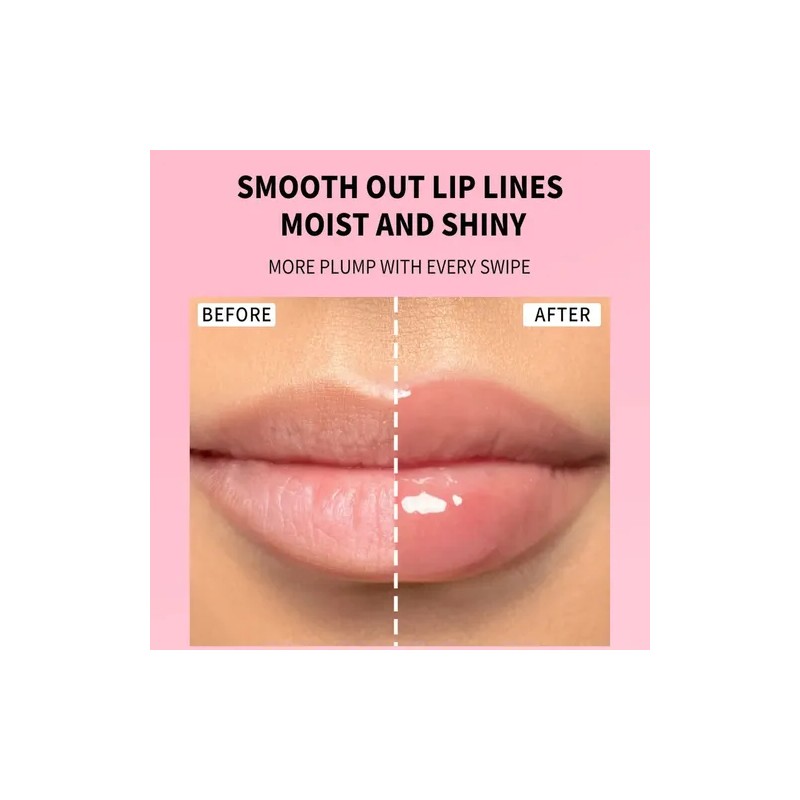 Set De Cuidado Labial Hidratante Glossy Liquid Lip Oil Gloss