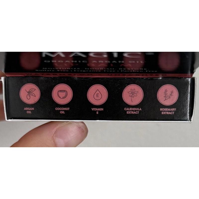 Moroccan Magic 3 X Organic Lip Balm Set Moroccan Magic