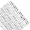 Q-Connect 1-75 Index Multi-Punched Reinforced Board Clear Tab A4 White