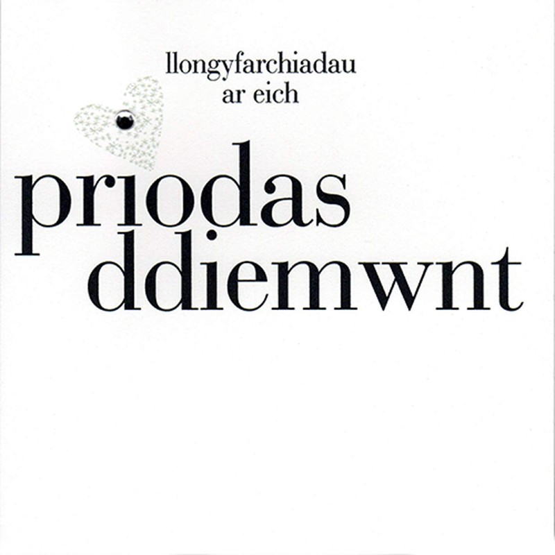 Claire Giles Hearts and Stars Welsh Priodas Ddiemwnt Diamond Anniversary