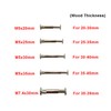 LIKERAINY Connecting Screws Bolts M5 for Wardrobe Kitchen Cabinet Furniture