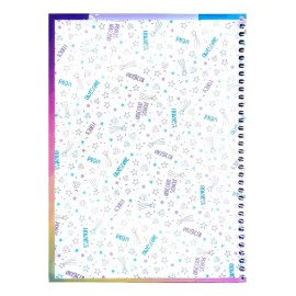 Cuaderno Profesional Pasta Dura Tilibra Blink 160 Hojas Raya                                                                                          