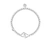 Life Charms Beautiful Friend Silver Plated Bracelet