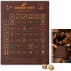 Kivan Base Drinking Game for Adults, 11.5 x 8.5 Inch