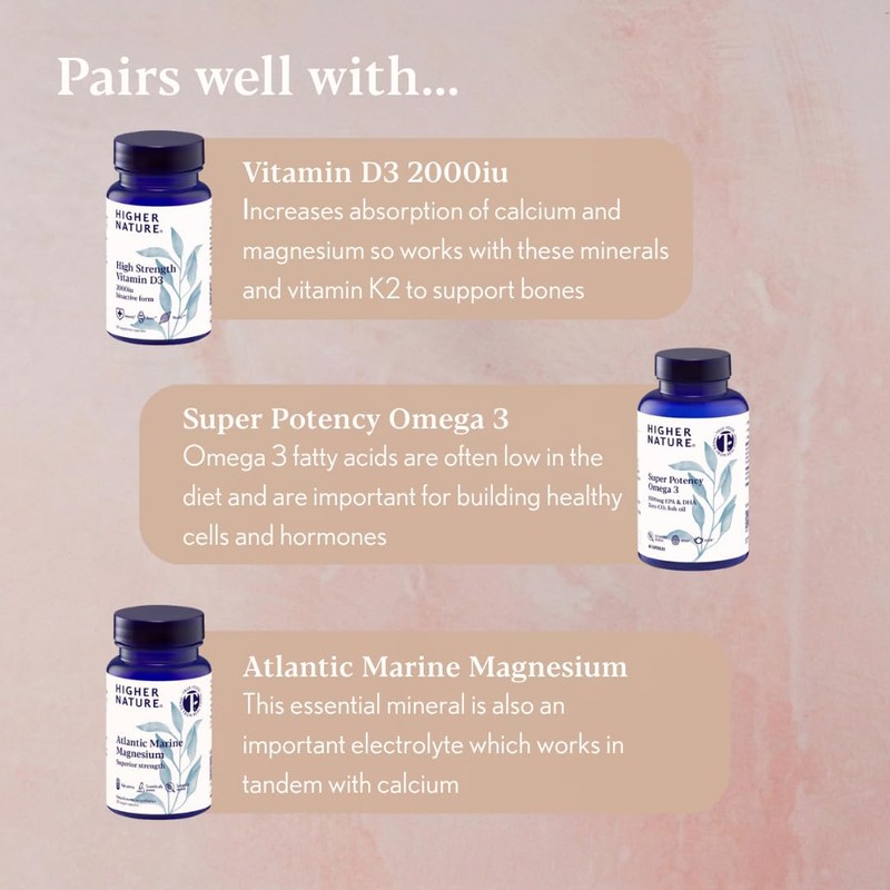 Higher Nature - Vitamin K2 One A Day - Bone