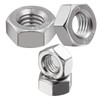 90pcs M8-1.25 Hex Nuts, 304(A2-70) Stainless Steel Hardware Nuts,Standard Metric