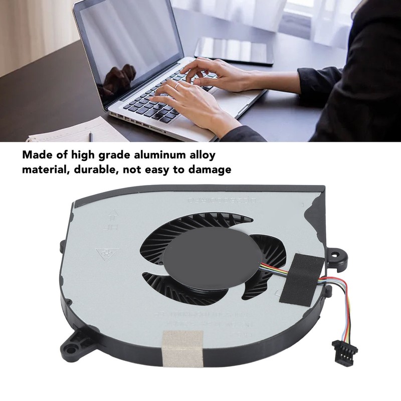 Laptop Replacement Cooling Fan Aluminum Alloy for Dell XPS 15
