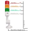 LED Warning Lights XUNDE Multi-Layer Industrial Signal Light 3 Colors