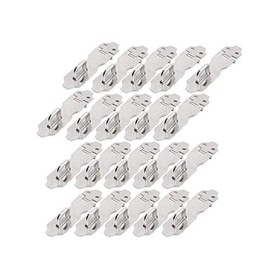 XMHF Stainless Steel Padlock Hasp Gate Lock Door Clasp Drawer Latch 20 Sets
