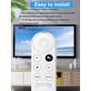Replacement Voice Remote for Google Chromecast 4k HD Snow TV,