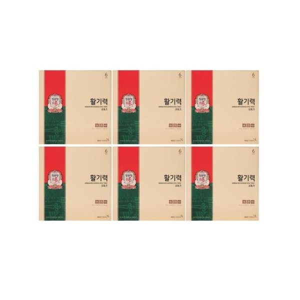 CheongKwanJang Vitality Set 20ml x 16 pieces, 6 boxes