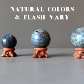 Labradorite Sphere Rainbow Lightning Zeus Crystal Ball 2.75-3.0 inch