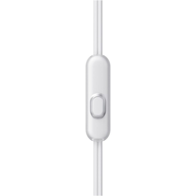 Sony MDR-AS410AP Earbuds, Splashproof/Sport Earphones, White MDR-AS410AP W with Remote
