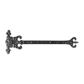 Timco - Pair of Crown/Coronet Hinges - Antique Black (Size 317mm - 2 Pieces)