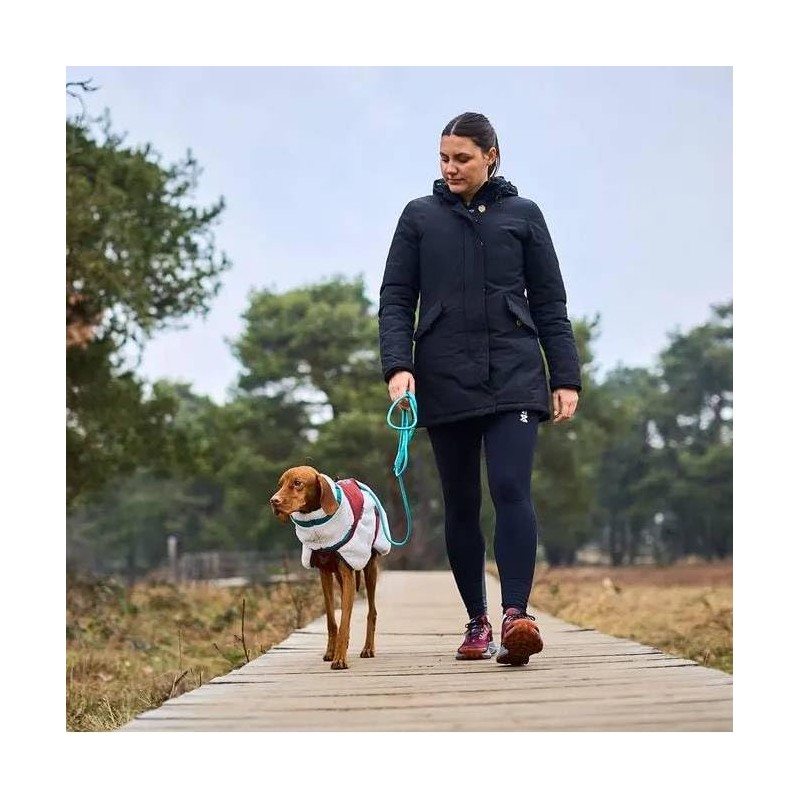 Non-Stop Dogwear Trekking Rope Leash- 2m/8mm - Teal