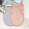 Pack of 2 Body Exfoliating Gloves for Bath, Hamam Glove