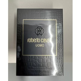 Roberto Cavalli Men's Uomo Eau De Toilette EDT  Spray 3.4oz 100ml Sealed New