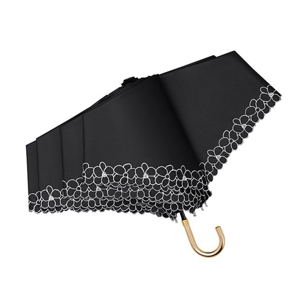 Hiino Nano 2023 Parasol Folding Umbrella, Women's, Ultra Lightweight, Approx.