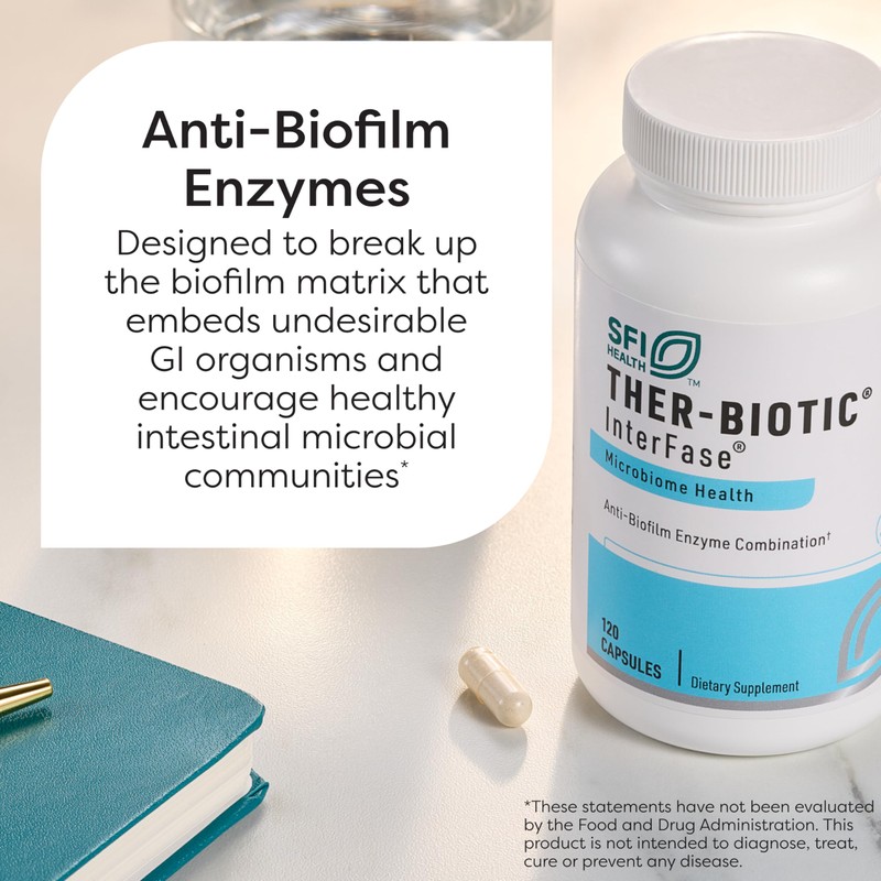 Klaire Labs SFI Health Ther-Biotic InterFase - Multi Enzyme Formula