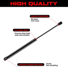 BESTAOO Front Hood Lift Supports Shocks for 2018-2024 2025 Jeep Wrangler JL Gladiator JT Accessories, Struts Gas Springs Shocks, 2 Pack