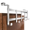 4smile Door Coat Rack for Hanging Inside - Stainless Steel