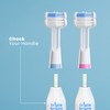 Triple Bristle Replacement Brush Head Refills | Innovative 3 Sided