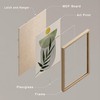 SIGNWIN Poster Set Mid-Century Green Desert Plant Palm Leaf Polygons